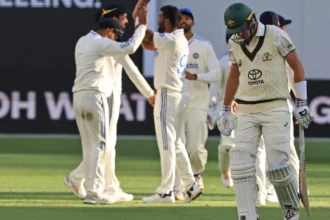 1st Test: India Overcomes Perth’s Track Demons to Dominate Australia