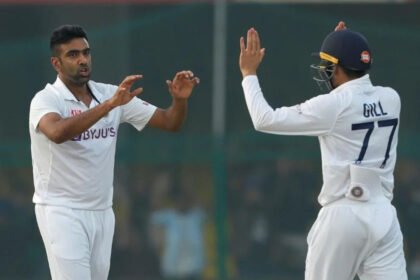 Indian Cricketer Wearing Jersey Number 77