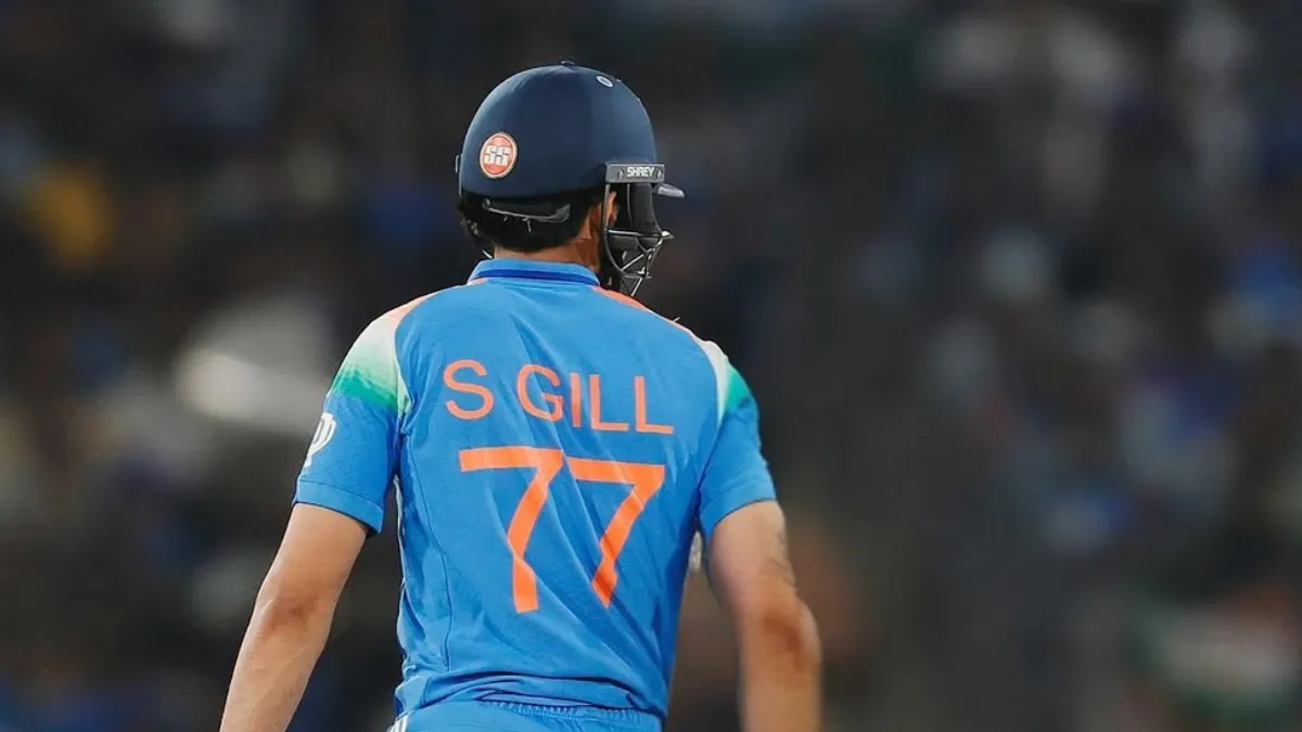Shubman Gill Jersey Number