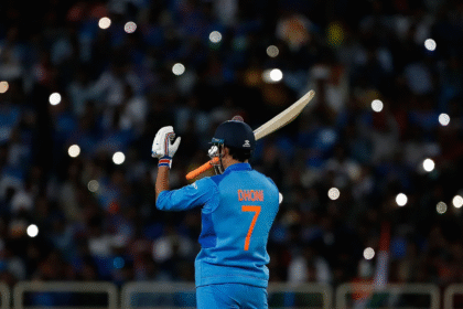 India Cricket Team Jersey Number 7