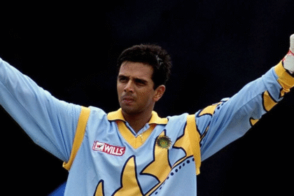 Indian Cricket Jersey Number 4